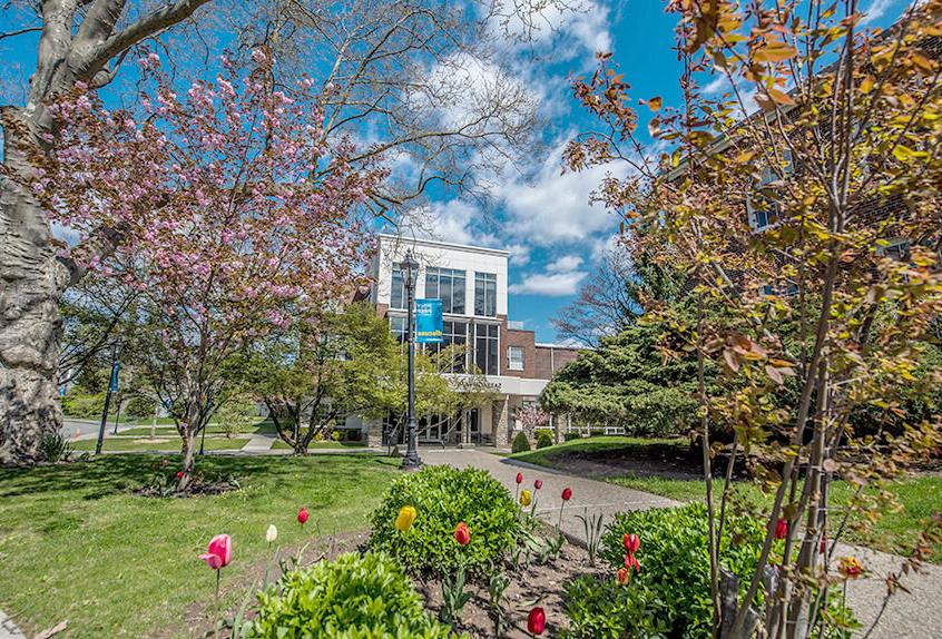 Poly Prep Dyker Heights Campus outdoor front area